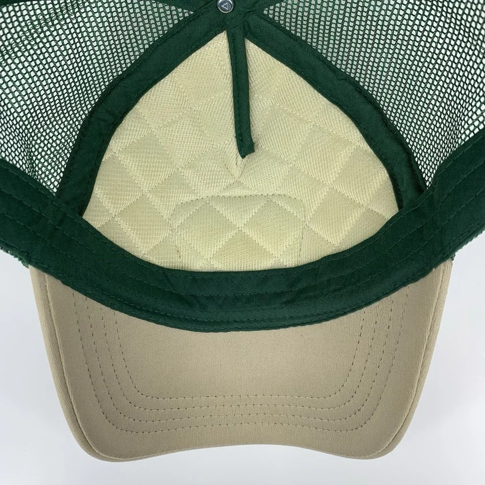 Hochatime Patch Hat Hochatown OK Quilted Green Mesh Adjustable Snap Baseball Cap